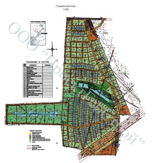 Проект планировки территории индивидуальной застройки "Красный колос" по адресу: п. Крекшино, М.О., Наро-Фоминский р-н.